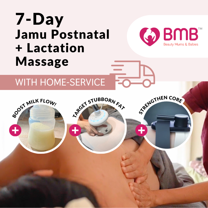 BMB 7-Day Jamu Postnatal Massage + FREE Home-Service